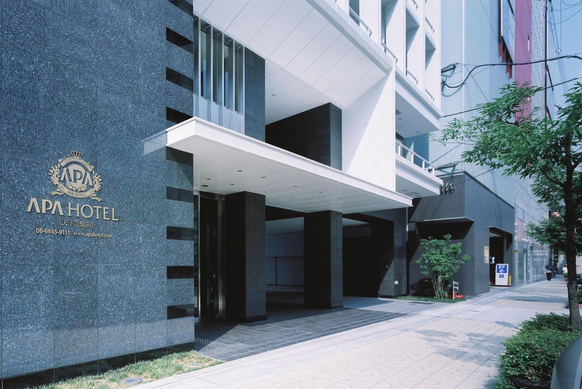 Apa Hotel Tennoji-Ekimae Osaka Bagian luar foto