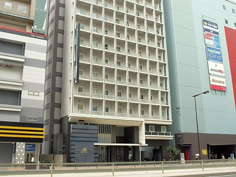 Apa Hotel Tennoji-Ekimae Osaka Bagian luar foto